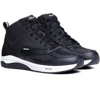 TCX Nalbak Chaussures de moto imperméables, Noir/Blanc, Taille 47