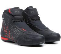 TCX RO4D WP Chaussures de moto, noir-rouge, taille 46 pour homme