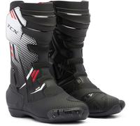 TCX S-TR1 Air Bottes de moto perforées, Noir/Blanc/Rouge, Taille 41