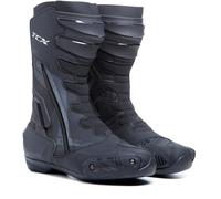 TCX - S-TR1, Bottes de Moto pour Hommes, Certifiées et Sportives, Tige en Microfibre, Fermeture à Glissière Elastique sur le Côté et Fermeture Velcro, Noir