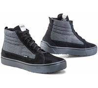 TCX Street 3 Tex Chaussures de moto imperméables, noir-gris, taille 40 pour homme