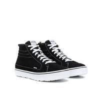 TCX - STREET 3 WP, Chaussures de Moto en Cuir, Imperméables avec Protections, Noir/Blanc, 41