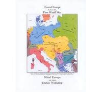 TCYNNQVD World War 1 Map Poster Europe Alliances and Fronts 1914 1918 Historical Educational Chart for School Study(Framed,12x18inch(30x45cm))