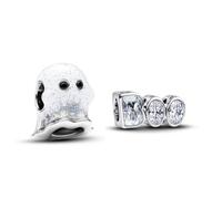 TCZNAF Breloques fantômes et boo pour bracelets et colliers - Pendentif tendance d'Halloween - Cadeau idéal pour femme, famille, amis
