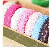 Td® 16 Pièces Rouleau Ruban 18mm Largeur Dentelle Décoratif Adhésif Autocollant Art Et Décor