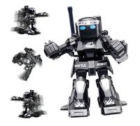 Td® 2.4g Robot Boxe Télécommandé Somatosensoriel Noir Modèle De Robot Intelligent Jouet Usb Chargeant Le Jouet Télécommandé Pour Enf