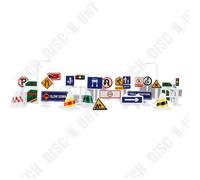 Td® 28 Pièces Voiture Accessoires Jouets Circulation Routière / Panneau Signalisation Pour Enfants Jouets Accessoires Sécurité Jeu-Autre Multicolore