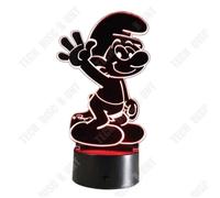 Td® 3d Veilleuse Créative Sept Couleurs Lumière Usb Dessin Animé Rêve Chambre Lampe Chevet Plug-In Sept Couleurs Lumière Led Veilleu Multicolore