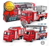 Td® 6 Voiture En Alliage, Camion D'assainissement, Camion De Pompiers, Camion Mélangeur, Camion D'ingénierie De Jouet Pour Enfants