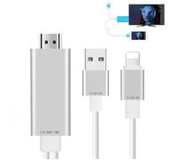 Td® Adaptateur De Câble Mhl Micro Usb Vers Hdmi 1080p Hd Tv Pour Tablette Android Iphone Usb Prise Anglaise Lightning Jack Carte Sim