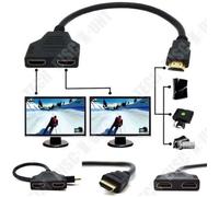 TD® Adaptateur HDMI multi prise connecteur périphériques grande résolution pour télévisions grands écrans compatibilité universelle