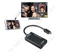 TD® Adaptateur USB connecteur image grande résolution 1080p compatibilité universelle androïde port HDMI haute qualité