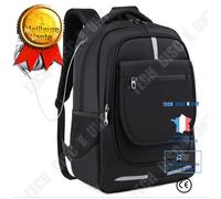 TD® Affaires Sac à Dos Ordinateur 17 Pouces avec Port de Charge USB Étanche Sac d'école Collège Cartable Travail Voyage Sacoche Port