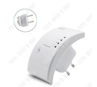 TD® Amplificateur de signal WIFI 300Mbps Fonctionnement simple Peut pénétrer dans le mur Modes relais et AP Cryptage WPS à une