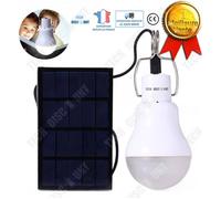 TD® Ampoule lampe solaire énergie solaire LED écologique économie d'énergie longue durée éclairage à suspendre intérieur extérieur