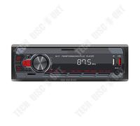 Td® Autoradio Bluetooth 12v Lecteur Mp3 Autoradio Mains-Libres Autoradio Sept Couleurs Modification Du Centre De Lumière Et De Son