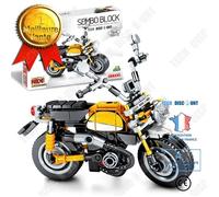 Td® Blocs De Construction Pour Enfants Intelligence Éducative Assemblé Jouet Tout-Terrain Moto Série Garçons Ensemble Complet Modèle