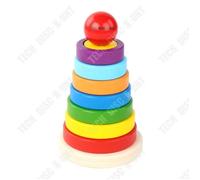 Td® Blocs De La Tour Arc-En-Ciel Starter Éducatif Coordination ¿Il-Main Jouets D'association Conçus Pour Les Bébés Et Les Jeunes Enf