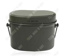 Td® Boîte À Lunch Bento Extérieure Vaisselle D'entraînement Militaire Boîte À Lunch Double Couche Boîte À Lunch Militaire En Alumini