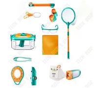 Td® Boîte D'observation D'insectes Pour Enfants Filet De Capture Loupe Télescope Collecteur Jouet Ensemble D'exploration En Plein Ai