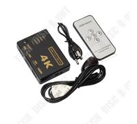 TD® Boitier HDMI contrôlable à distance résolution maximale 4K multiports multimédias haute définition fonctionnel couleurs profonde