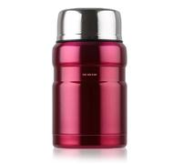 Td® Bouteille Bol Porte-Aliments Termos Alimentaire Isotherme Acier Inoxydable Rouge 500 Ml Froid Chaud Café, Thé, Repas, Transporta Multicolore