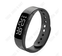 Td® Bracelet Intelligent Étanche À 30m Capteur Sensible Surveillance Du Sommeil Bande Réglable Longue Durée De Vie De La Batter