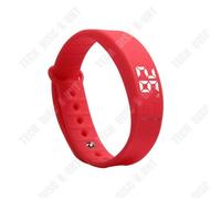 Td® Bracelet Intelligent Rechargeable Podomètre 3d Led Bracelet De Sport Montre Étanche Silicone Respectueux De L'environnement