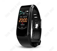 Td® Bracelet Intelligent Surveillance De La Santé Écran Couleur Mode Sport Podomètre Allant Montre De Surveillance Du Sommeil Usb