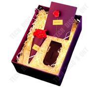 TD® Briquets hommes boîte cadeau créative empreinte digitale induction envoyer petit ami cadeau d'anniversaire double arc de charge