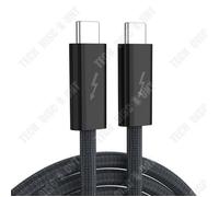 TD Câble 1.8M 40Gbps Câble HD 8K 60Hz 240W pour téléphones portables et ordinateurs câble usb c vers usb c câble usb c Câble TypeC