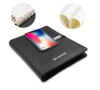 Td® Cahier Bloc Notes Avec Chargeur Intelligent Enfant Carnet Cuir Fille De Poche Ado Pas Cher Multifonction Organisateur Electroniq