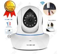 TD® Caméra de surveillance extérieure wifi sans fil intérieure ip factice vision nocturne détection de mouvement en direct filtre