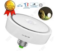 TD® capteur led mouvement crépusculaire solaire à induction couleur extérieur lumière ampoule lampe blanc chaud rechargeable plafond