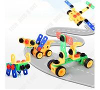 Td? Caricature D'?Ducation De La Petite Enfance Pour B?B? Assemblant Des Blocs De Construction ? Grosses Particules,Des Jouets ?Duca