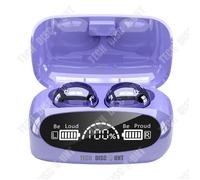 TD® Casque Bluetooth sans fil Bluetooth 5.1 Écran numérique intelligent Anti-bruit et étanche Longue durée de vie de la batterie