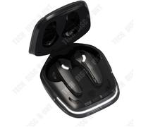 TD® Casque Bluetooth sans fil Bluetooth 5.2 Etanche et anti-bruit Superbe autonomie de la batterie Faible latence Casque de je