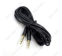 TD® Casque casque de jeu câble audio 3,5 plaqué or câble d'enregistrement 3,5 paires câble audio AUX universel en cuivre étamé 3,5 m