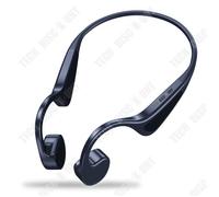 TD® Casque stéréo à conduction osseuse bleu V12 sport de course écouteurs intra-auriculaires intelligents portables bluetooth étanch