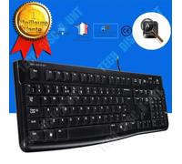 TD® clavier mécanique QWERT switch bleu chroma klim logitech corsair filaire dell pc mac ergonomique hp noir gaming ordinateur