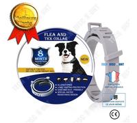 TD® Collier anti-insectes pour animaux de compagnie collier anti-insectes réglable pour chats et chiens de petite et moyenne taille
