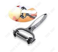 Td® Couteau À Éplucher Multifonctionnel Créatif Melon Et Éplucher Les Fruits Couteau À Fruits Râpe Gadget De Cuisine Éplucheur Porta