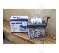 Td® Déchiqueteuse Destructeur Broyeur Papier Documents/Bureau/ Machine Coupe Papier En Miettes/