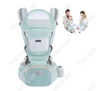 Td® Écharpe Porte-Bébé Avant Maintien Horizontal Stockage Multifonctionnel Coton Épaules Tabouret Sac À Dos Quatre Saisons Universel Multicolore