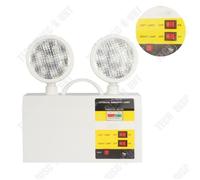 Td® Éclairage De Secours D'évacuation D'incendie Rotatif Universel À Double Tête Haute Luminosité Fixé Au Mur