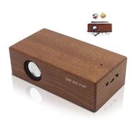 TD® Enceinte Bluetooth portable en bois sans-fil chargeur ordinateur Haut-parleur s8 pc studio Iphone Samsung pas cher original