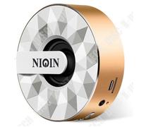 TD® Enceintes Bluetooth Nomade sans fil - Haut-parleur Portable - Extérieur Couleur OR - Effet sonore très confortable