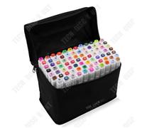 Td® Ensemble De Stylos Marqueurs À Double Tête Alcool Huileux Stylo Aquarelle Peinture Marqueur Graffiti 80 Stylo Marqueur De Couleu