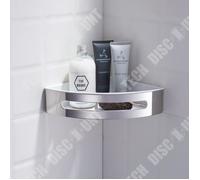 TD® Étagères d’Angle Salle de Bain Étagères de Douche Panier de salle de bain Angle Support à poser adhésif Accessoire décoration