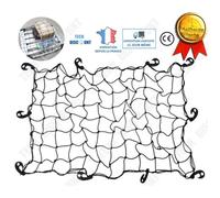 Td® Filet Jouet De Rangement De Coffre De Voiture Organisateur En Maille Élastique Sac Flexible Stockage Haute Résistance Ranger